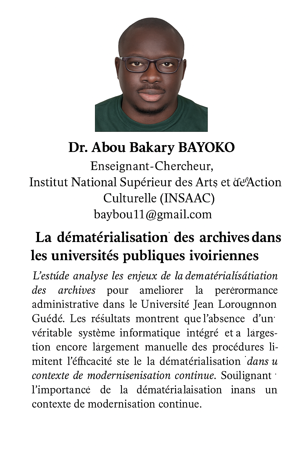 Gestion, numérisation et dématérialisation professionnelle des archives administratives